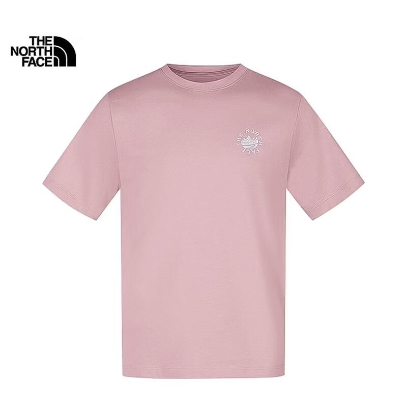 The North Face Унисекс Дышащая футболка с принтом для улицы, с коротким рукавом 8GVG