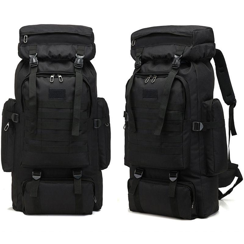 Military 70l80l100loutdoor Rucksack Tactical Backpacks Camping Hiking Trek Bag
