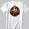 Jack Skellington Poster Short Sleeve White-Black Men's / Women's T Shirt N588