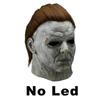 New Horror Michael Myers LED Halloween Kills Mask Cosplay Scary Killer Full Face Latex Helmet Halloween Party Costume Prop