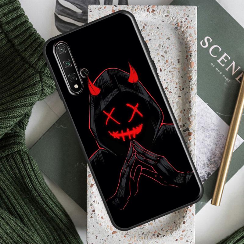 Чехол для Huawei Nova 12i 11i 8i 12s 9 10 SE Y91 Y90 Y60 Y70 Y72 Y61 P20 P30 P40 Lite P60 Pro с рисунком «Злой плохой парень» из аниме