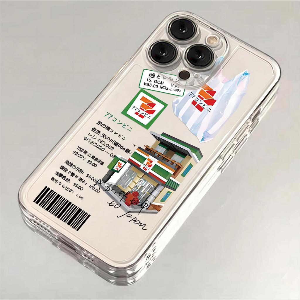 Япония Токио Осака Канагава Чехол для телефона с наклейкой Для IPhone 17 16 15 14 Plus 13 12 Mini 11 Pro Max 17 Air 16E X XS XR Мягкая задняя крышка