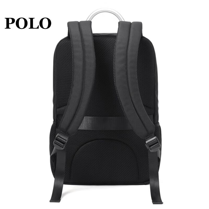 POLO Мужской повседневный дорожный рюкзак для 15-дюймового ноутбука