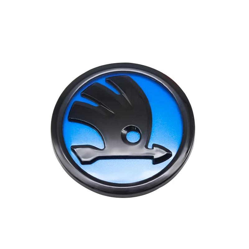 2025 Новый 8/9/10 см 3D Значок Эмблема Автомобиля Капот Передний Задний Багажник Логотип Для Skoda S Fabia 1 2 Octavia a7 RS Superb Rapid Yeti Karoq Vis