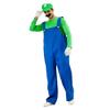 Halloween Cosplay Costume Adult Unisex Mario Style Party Outfit Stage Performance Clothes