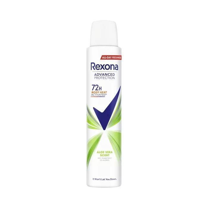 Deodorant - REXONA - Woman - Aloe Vera - 200ml - Alcohol-free