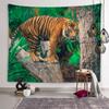 Tiger Lion Tapestry Kids Room Decoration Animal Wall Art Decoration Tapestry Living Room Bedroom Dorm Room Home Decor