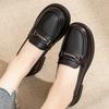 First layer cowhide middle-aged and elderly mother shoes genuine leather women's shoes soft sole soft surface comfortable casual shallow mouth casu