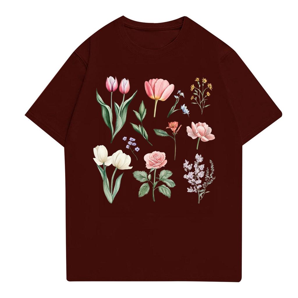 Женская мода повседневная футболка с круглым вырезом и короткими рукавами, топ, футболка, топ