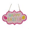 Easter Door Hanging Sign, Rustic Wooden Wall Decor for Indoor and Outdoor