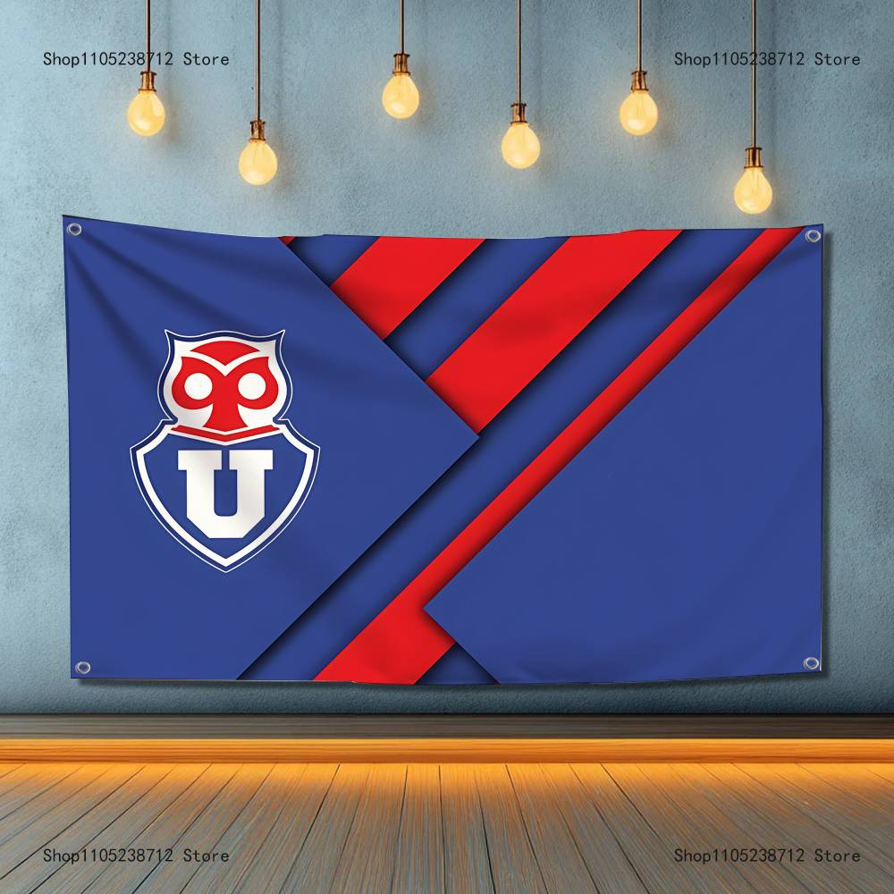 U-University Logo C-ChileS High-Quality Flag Tapestry Banner Bedroom Living Room Bar Party Wall Decor Outdoor Use