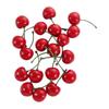 Accessories Lifelike Mini Food Crafts Red Cherries Fruit Model Artificial Cherries Faux Cherry