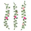 1:12 Миниатюрный кукольный домик, модель цветка из ротанга, садовые украшения, аксессуары