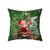 Милый Санта-Клаус на рождественскую тематику с принтом, чехол для подушки, украшение для дома, гостиной, дивана, квадратная подушка, наволочка