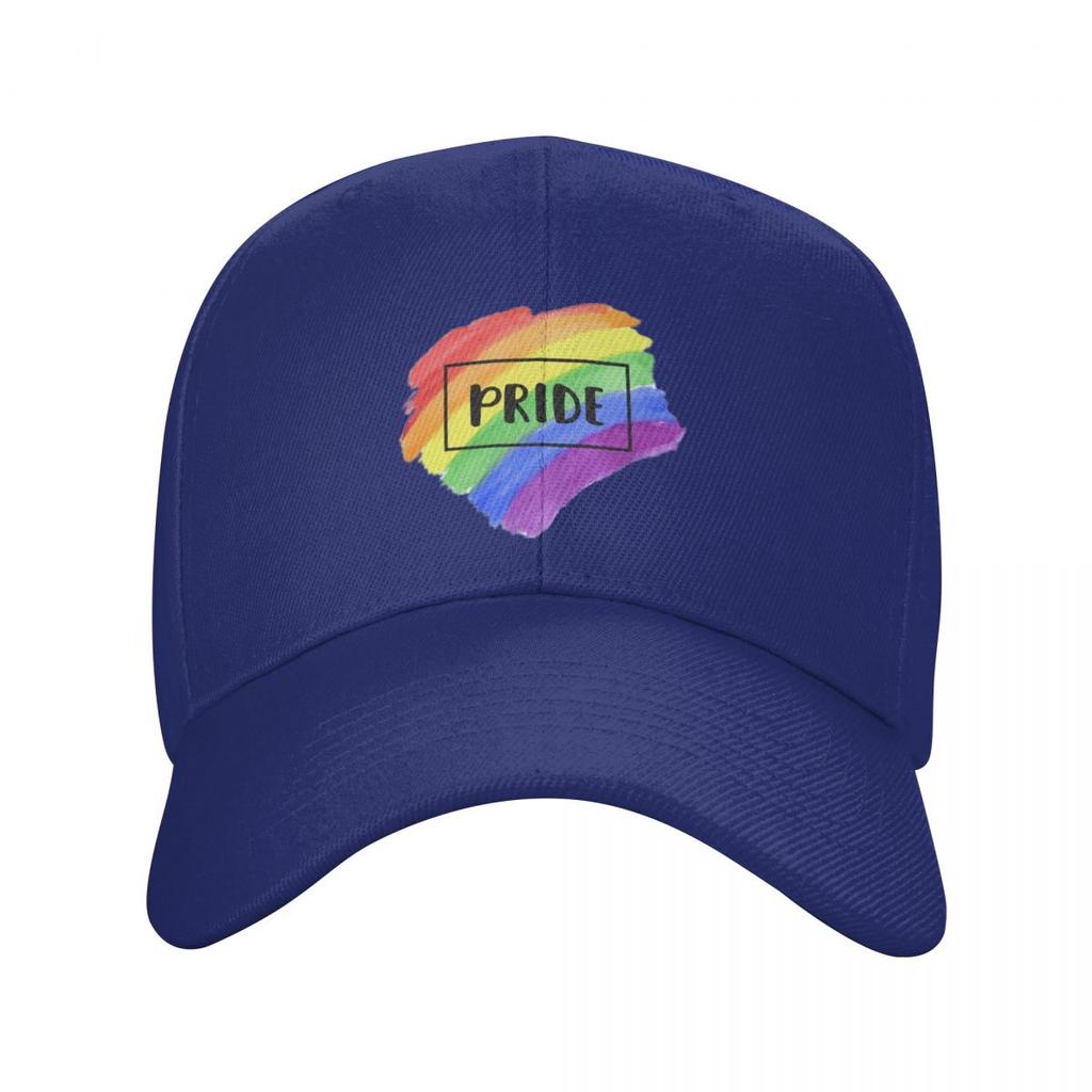 Fashion Rainbow LGBT Pride Baseball Cap Women Unisex Breathable Gay Lesbian Dad Hat Summer Hats Outdoor Snapback Caps