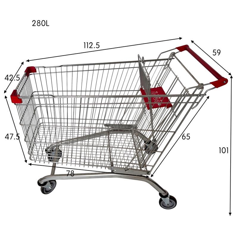 Heavy-Duty Foldable Stair Climbing Shopping Cart