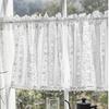 1pc French Vintage Tassel Lace Sheer Short Valance, Rod  Pocket Hanging, Kitchen Curtain, Cafe Curtain, Cabinet Cover,  Room