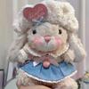 Милая Плюшевая Игрушка-Кукла-Подвеска Кролик Лолита - Очаровательная Фигурка Зайчика с Нарядом Подарок