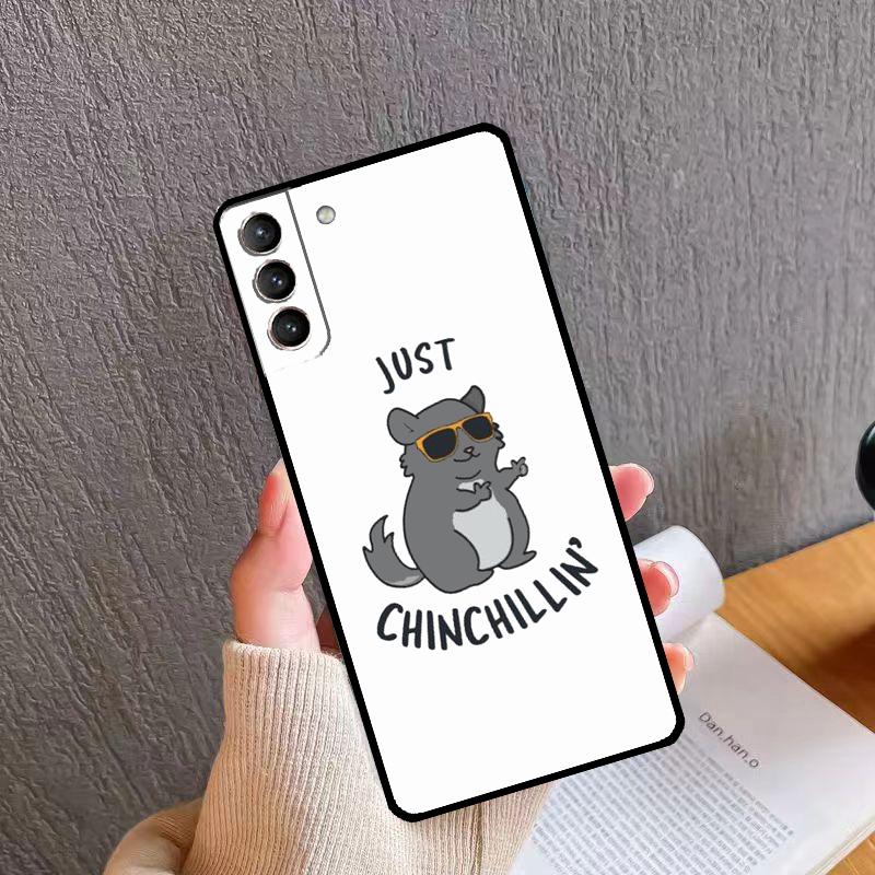 Милый Мультяшный Шиншилловый Чехол Для Телефона Samsung Galaxy S24 S26 Ultra S20 S21 S22 S23 S25 Plus S10 S24 S25 FE