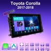 2 DIN Android Carplay автомобильное радио для Toyota Corolla 2017-2018 мультимедийный проигрыватель головное устройство стерео GPS навигация BT WIFI 2+32 ГБ