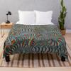Randomly placed patterns Throw Blanket