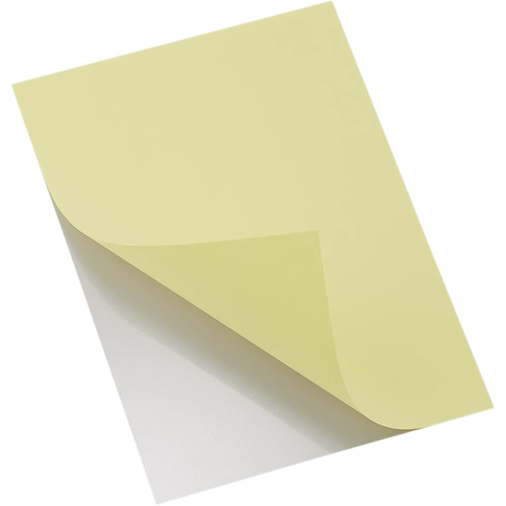 Fujicolor Picture Frame Backing Sheets, Full Size, 5 Sheets, 470215, Colorless and Transparent