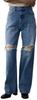 AZUL by moussy AZUL DENIM Потертые джинсы Wide Leg, Женские, 250ISC11-239J, Размер S/L/BLU
