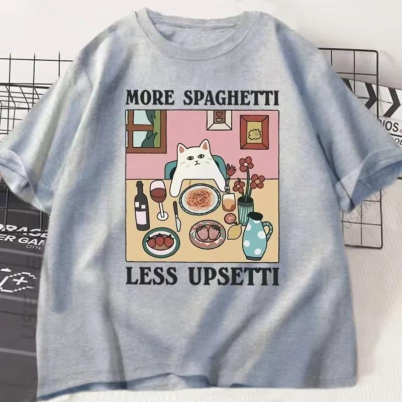 Fashion pattern Tshirt 100 cotton printed with simple patterns loose and casual breathable Tshirt