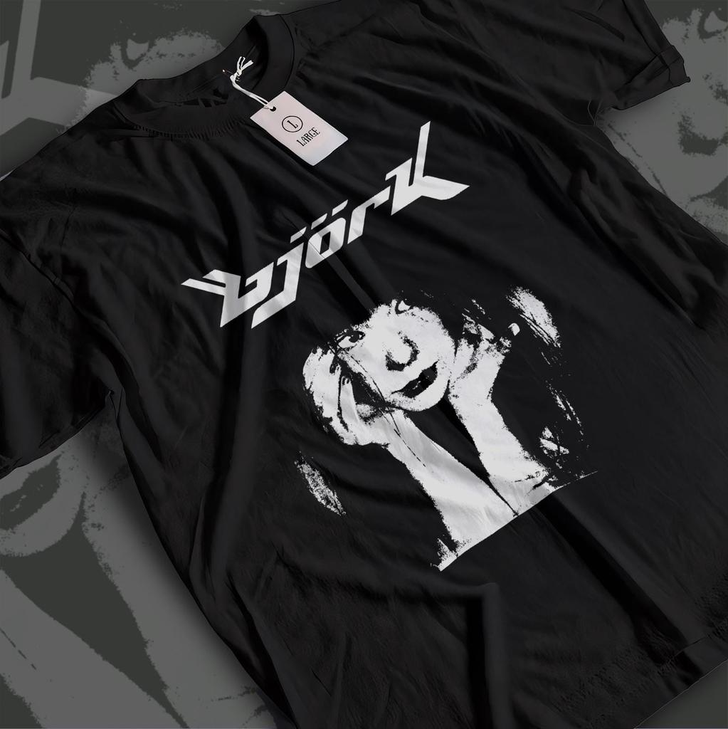 Vintage Björk Graphic Tee, 90s Alternative Music, Unisex Heavy Cotton