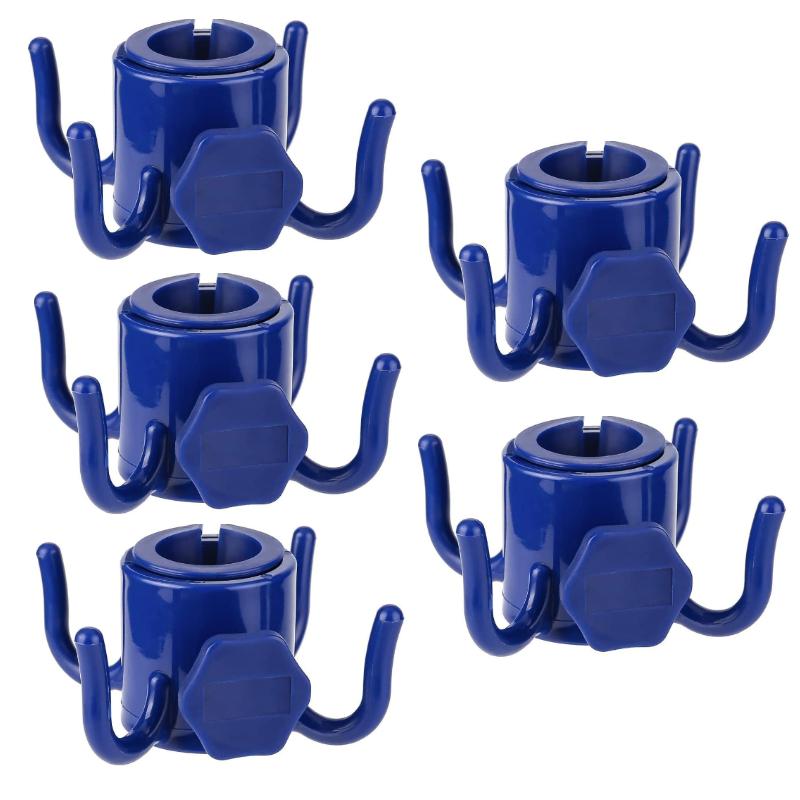Portable Outdoor Beach Umbrella Hooks Hanger Versatile Space-saving Four-corner Hook Useful Wear-resistant Umbrella Accessories
