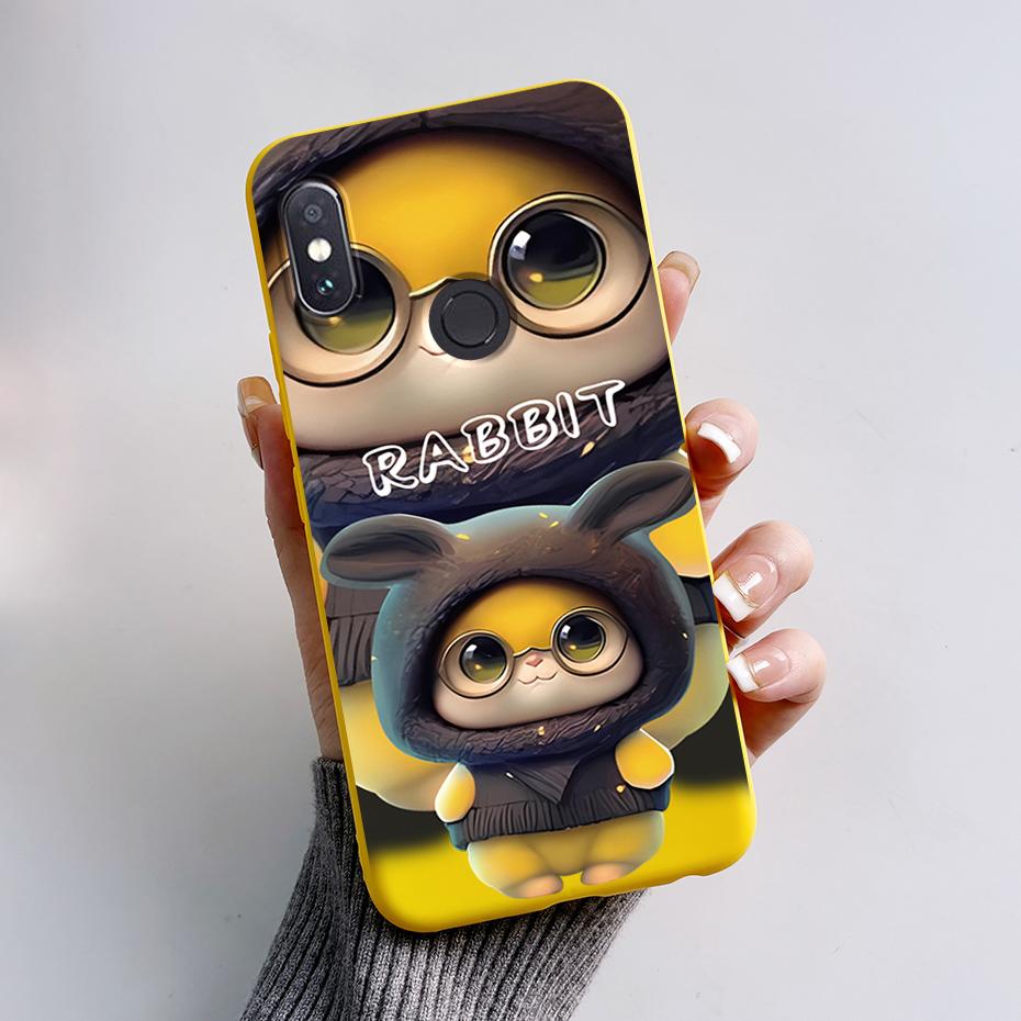 For Xiaomi Redmi Note 5 Pro Case Cute Rabbit Panda Cover TPU Soft Silicone Funda For Xiaomi Redmi Note 5 MEI7S MEI7 Note5 Bumper
