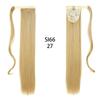 Long Straight Clip In Hair Tail False Hair Ponytail Hairpiece With Hairpins Synthetic Hair Pony Tail Hair Extension