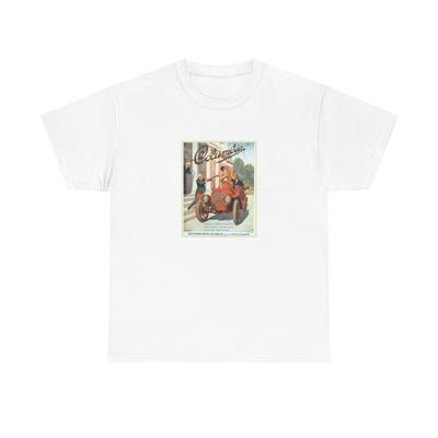 1910 Columbia Motor Car Company Vintage Unisex Heavy Cotton Tee