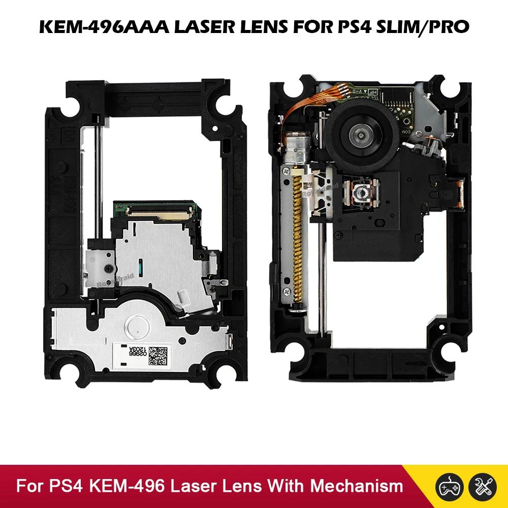 NEW Deck Original 496 Laser Lens For Playstation 4 PS4 Slim/Pro KES-496AAA KEM-496A DVD Drive Lens Game DVD Drive Optical Head