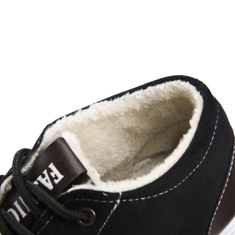 Мужские ботинки осень-зима Help Style Classic Plush Keep Warm Мужская повседневная обувь Мужские зимние ботинки размера Plus ghn78