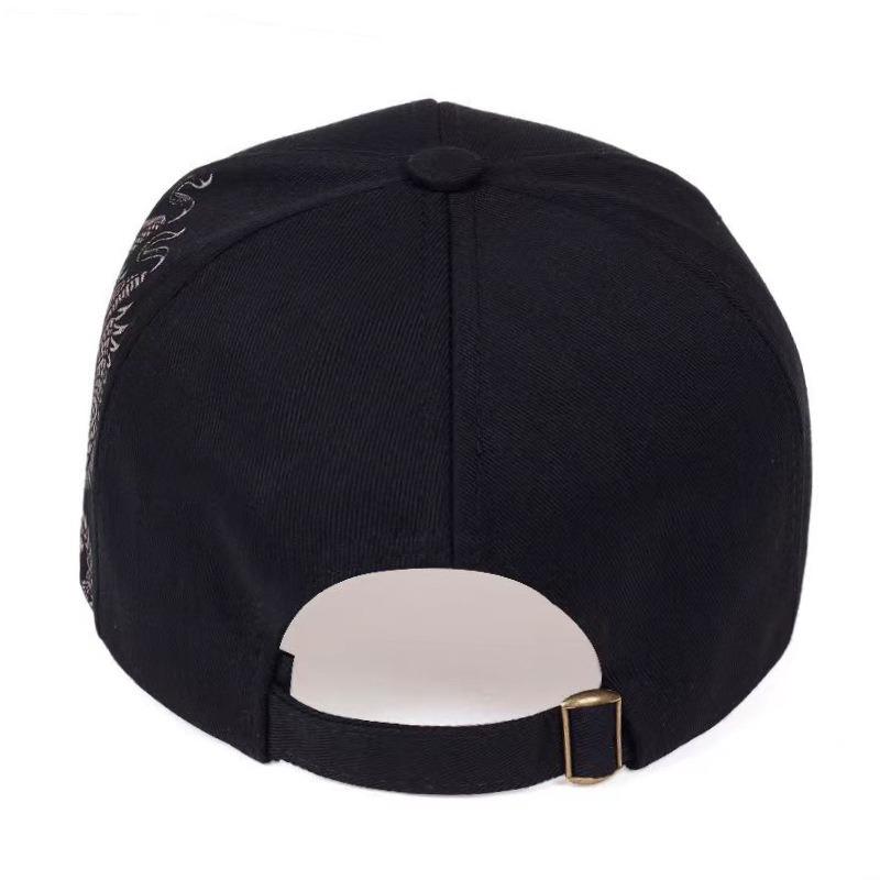 Шляпа Мужская Кепка с рисунком дракона в китайском стиле Художник Хип-хоп Уличный танец Скейтбординг Крутая мужская женская бейсболка в стиле хип-хоп