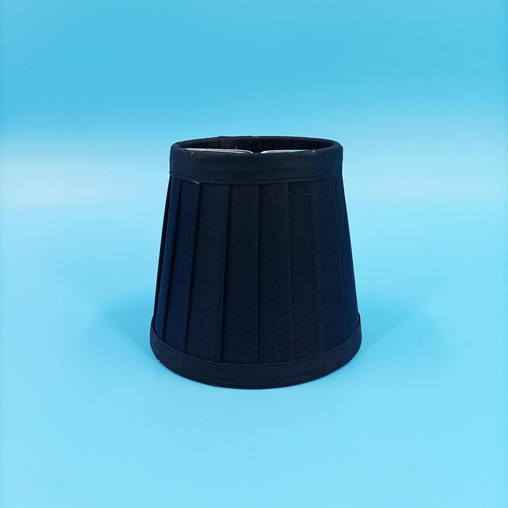 European Style Handmade Pleated Fabric Lampshade for Pendant and Wall Lamps