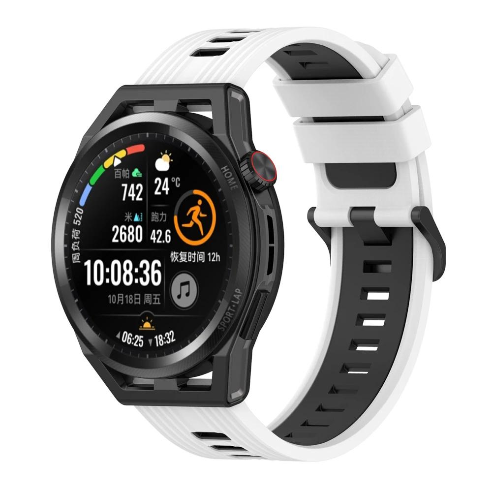 22 мм спортивный силиконовый ремешок для HUAWEI WATCH GT Runner/GT3 46 мм/GT 2e GT2 Pro смарт-часы браслет на запястье аксессуар