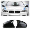 Накладка на клаксон из углеродного волокна для BMW 5 серии E60 2007-2010, корпус зеркала
