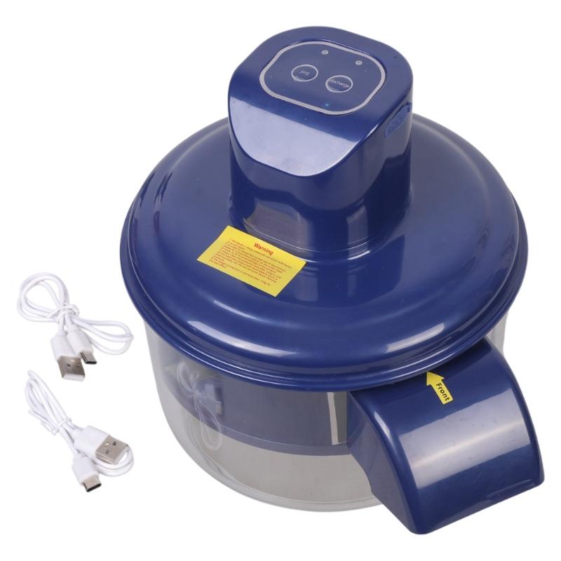 Автоматическая электрическая машина для чистки фруктов для домашнего использования Эффективный инструмент для чистки винограда, чеснока, помидоров, вишни