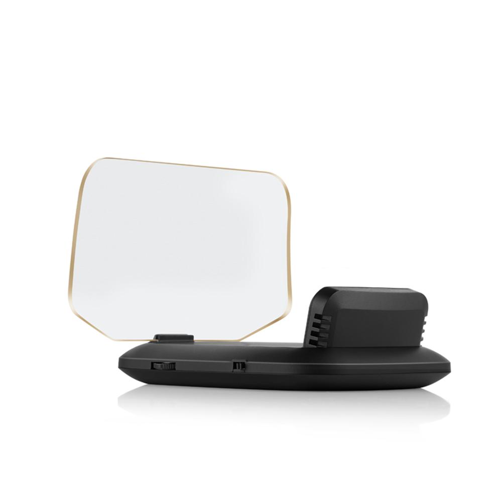 C1 Автомобильная навигационная проекция HUD Head-Up Display OBD2+GPS Автомобильный проектор Спидометр / Температура воды / Напряжение / Сигнализация оборотов двигателя