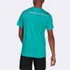 Adidas Футболка Over The Run Performance Cooling, мужские топы, голубые HB7464
