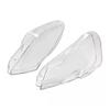 2PCS Front Headlight Lens Cover LampShade For Mercedes Benz C W204 2011-2015