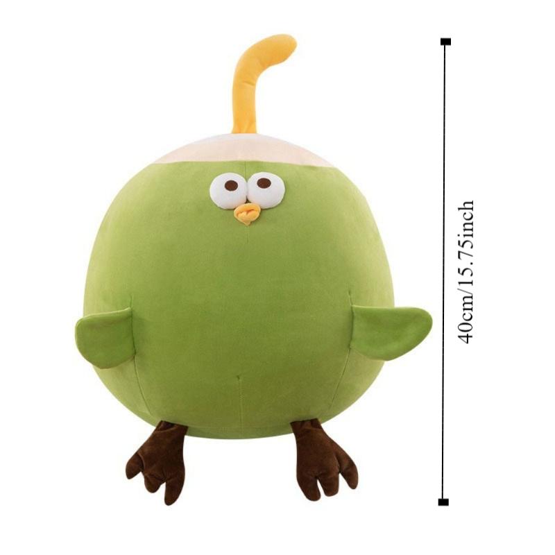 Collection Coconut Chicken Plush Toy Fluffy Chicken Stuffed Doll Home Decor