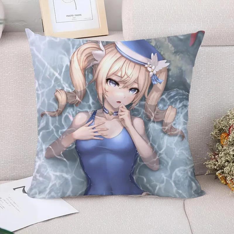 Наволочки для подушек Genshin Impact для постельных подушек, декоративные наволочки, декор, диванные подушки, парные подушки, наволочки