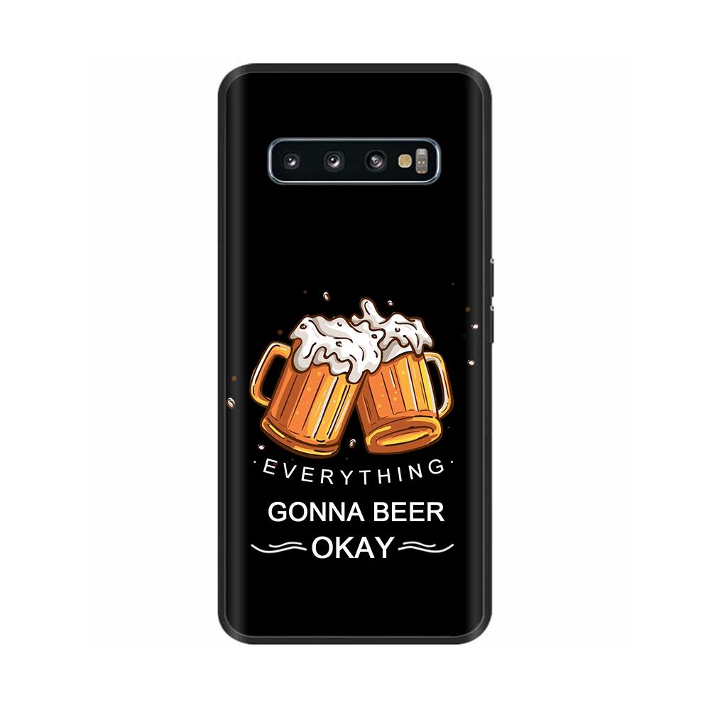 Ударопрочный Чехол Для Телефона Samsung Galaxy S10 Чехол-Ракушка С Рисунком Животных Для Samsung S10 Plus S10+ S 10 Мягкий Силиконовый Задний Чехол