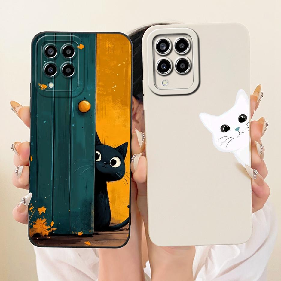Чехол для Samsung Galaxy M33 5G SM-M336B Милый Мультяшный Кролик Мягкий ТПУ Чехлы для Телефона Для Samsung M33 M 53 Galaxy M53 5G Fundas