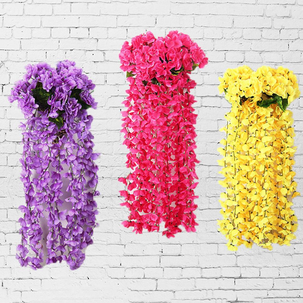 Artificial Silk Trailing Vine Flower Plant Wedding Garland Foliage Decor