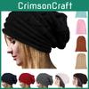 Stylish Oversized Slouch Beanie Cap For Women And Men In Warm Knitted Fabric