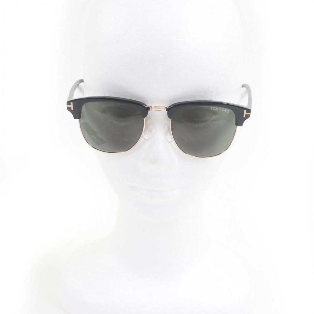 Отличные солнцезащитные очки TOM FORD Henry с полуободком Б/у